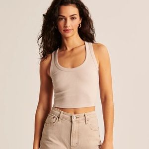 Abercrombie and Fitch Essential Scoopneck Tank